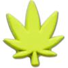 Jibbitz-Anstecker «Stacked Hemp Leaf» Jibbitz-Anstecker «Stacked Hemp Leaf»