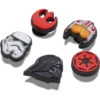 Jibbitz-Anstecker «Star Wars»-Symbole, 5er-Pack