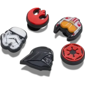 Jibbitz-Anstecker «Star Wars»-Symbole, 5er-Pack