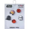 Jibbitz-Anstecker «Star Wars»-Symbole, 5er-Pack