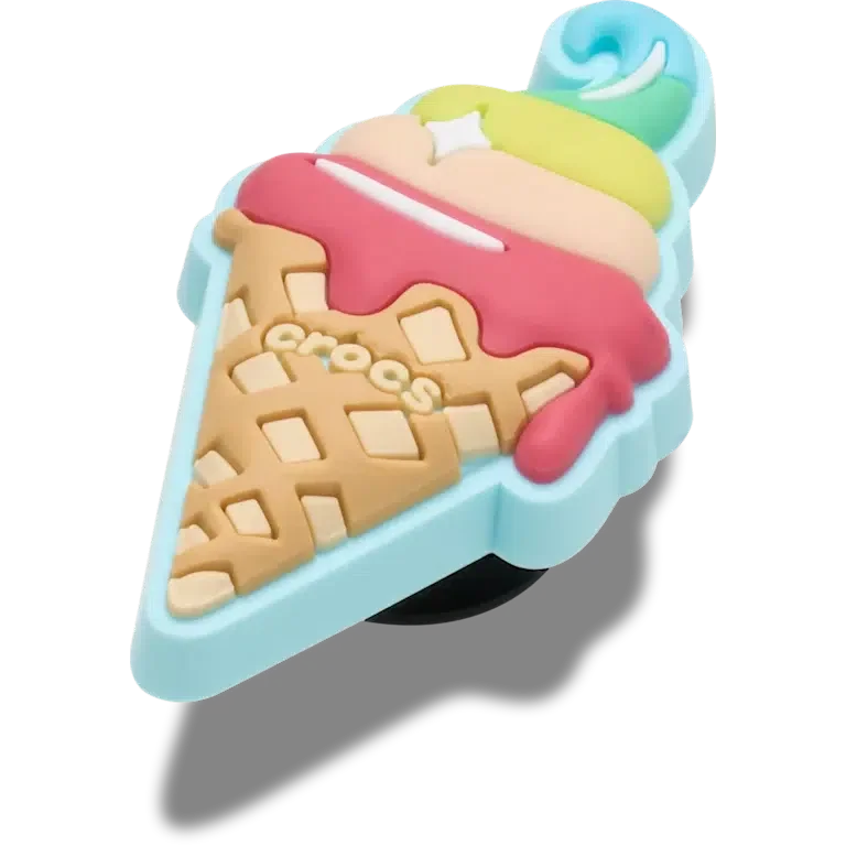Jibbitz-Anstecker «Waffel-Glace-Waffel» Jibbitz-Anstecker «Waffel-Glace-Waffel»