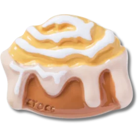Jibbitz-Anstecker «Zimtschnecke mit Zuckerguss»