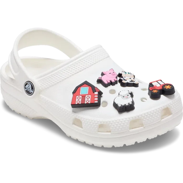 Jibbitz™-Schuhanhänger «Cutesey Farm Animal» 5er-Pack Jibbitz™-Schuhanhänger «Cutesey Farm Animal» 5er-Pack