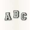 Jibbitz-Schuhanhänger mit dem Buchstaben «a» Jibbitz-Schuhanhänger mit dem Buchstaben «a»