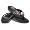 Kadee 2 bedruckte Zehentrenner «Floral Black»