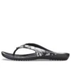Kadee II Saisonale Zehentrenner «Tropical Floral Black»