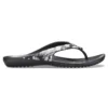 Kadee II Saisonale Zehentrenner «Tropical Floral Black»