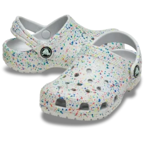 Kinder-Classic Clog «Classic Glow Paint Splatter»