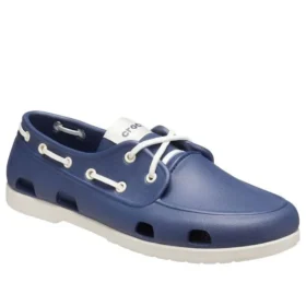 Klassische Bootsschuhe «Blue White»