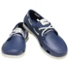 Klassische Bootsschuhe «Blue White»