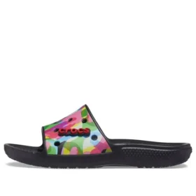 Klassische Bubble-Block-Slides «Black Multi»