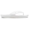 Klassische Crocs Classic Flip Zehentrenner, Unisex, weiss