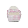 Klassische Duke-Print-Clogs «Pink Tweed»