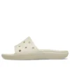 Klassische flache Sandalen, Unisex, beige