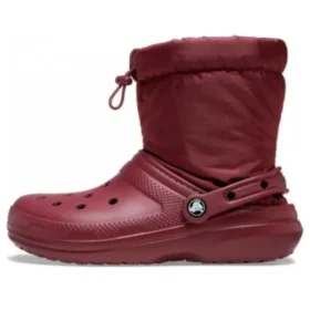 Klassische gefütterte Neo-Puff-Stiefel «Red»