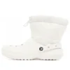 Klassische gefütterte Neo-Puff-Stiefel «Weiss»