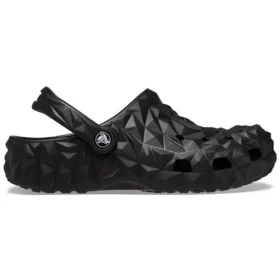 Klassische geometrische Clogs «Schwarz»