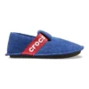 Klassische Hausschuhe «Blue Red»