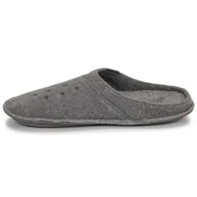 Klassische Hausschuhe, lässig, dick gepolstert, wärmespendend, Unisex, grau