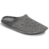 Klassische Hausschuhe, lässig, dick gepolstert, wärmespendend, Unisex, grau