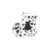 Klassische I AM Dalmatiner-Stiefel «White Black»