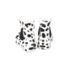 Klassische I AM Dalmatiner-Stiefel «White Black»