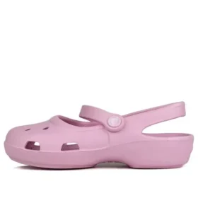 Klassische kleine Crocs-Sandalen in Rosa