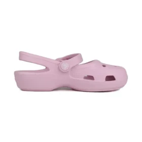 Klassische kleine Crocs-Sandalen in Rosa