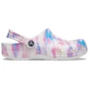 Klassische lässige Unisex-Sandalen in Weiss, Rosa und Blau «White Pink Blue»
