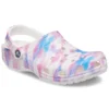 Klassische lässige Unisex-Sandalen in Weiss, Rosa und Blau «White Pink Blue»