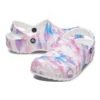 Klassische lässige Unisex-Sandalen in Weiss, Rosa und Blau «White Pink Blue»