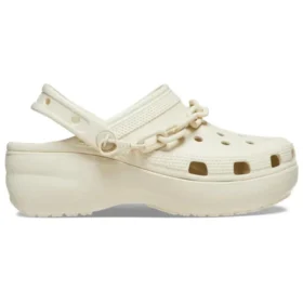 Klassische Platform Clogs «Bone»