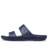 Klassische Sandalen mit 2 Riemen «Navy»