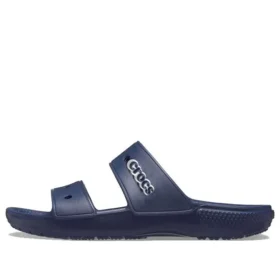 Klassische Sandalen mit 2 Riemen «Navy»