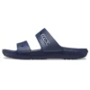 Klassische Sandalen mit 2 Riemen «Navy»