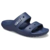 Klassische Sandalen mit 2 Riemen «Navy»