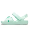 Klassische Sandalen mit Kreuzriemen «Mintgrün»