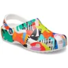Klassische Strandsandalen Unisex Mehrfarbig Weiss