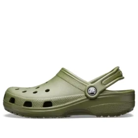 Klassische Unisex-Sandalen «Beach» in Armeegrün