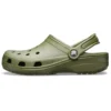 Klassische Unisex-Sandalen «Beach» in Armeegrün