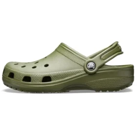 Klassische Unisex-Sandalen «Beach» in Armeegrün