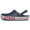 Klassischer Bayaband Clog «Navy Red»