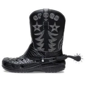 Klassischer Cowboy-Stiefel «Black»