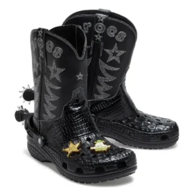 Klassischer Cowboy-Stiefel «Black»
