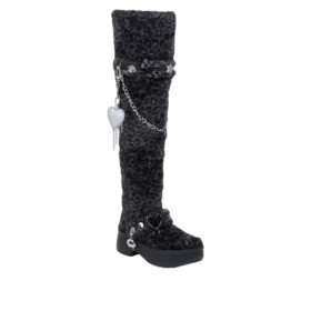 Klassischer, unfurgettable Stiefel «Leopard»