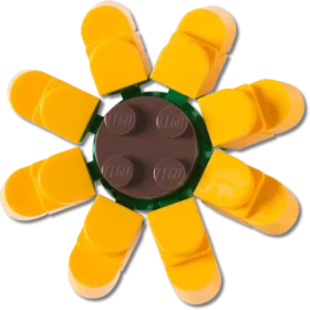 Lego®-Sonnenblume-Jibbitz-Anstecker