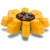 Lego®-Sonnenblume-Jibbitz-Anstecker Lego®-Sonnenblume-Jibbitz-Anstecker