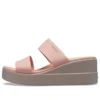 Leichte, hellrosa Sandalen «Brooklyn»