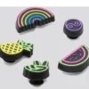 Leuchtende Jibbitz-Schuhanhänger, 5er-Pack Leuchtende Jibbitz-Schuhanhänger, 5er-Pack