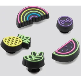 Leuchtende Jibbitz-Schuhanhänger, 5er-Pack Leuchtende Jibbitz-Schuhanhänger, 5er-Pack